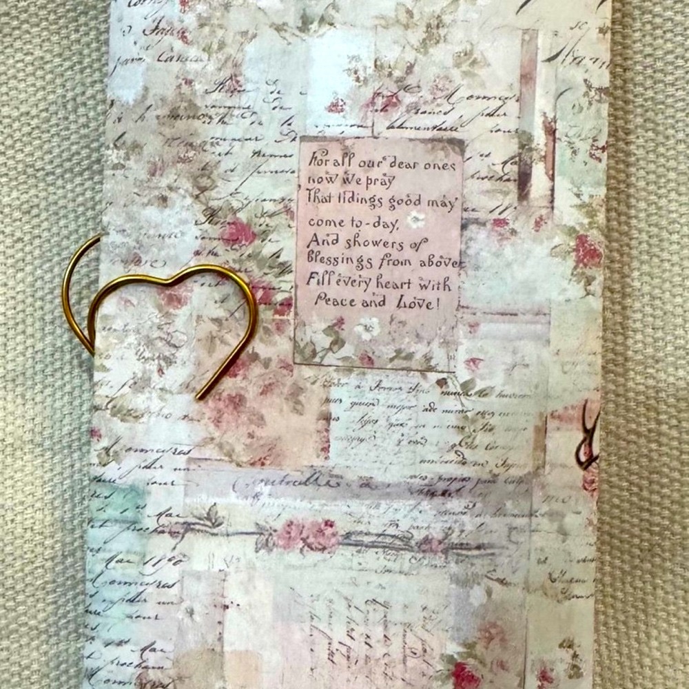 Two Mini Journals Pockets Loaded with Tags Mini Notebooks Blank Papers Ephemera - Picture 2 of 12